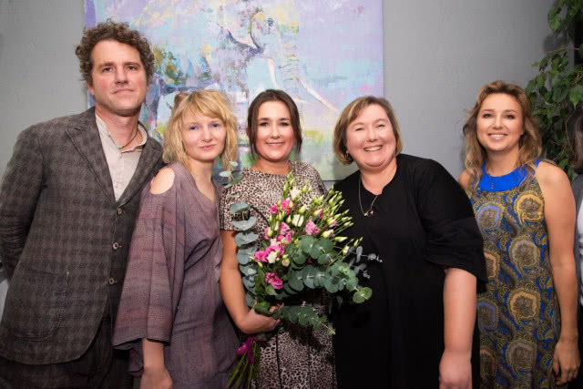 Pośrodku: Anna Koszela- Krawczyk wraz z redaktor naczelną Czas na Wnętrze - Anną Grużewską.