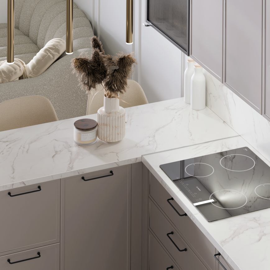 Cienkie blaty, mocny efekt - detale, które odmieniają kuchnię