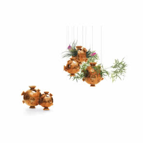 Marimo ceramiczne podwieszane doniczki