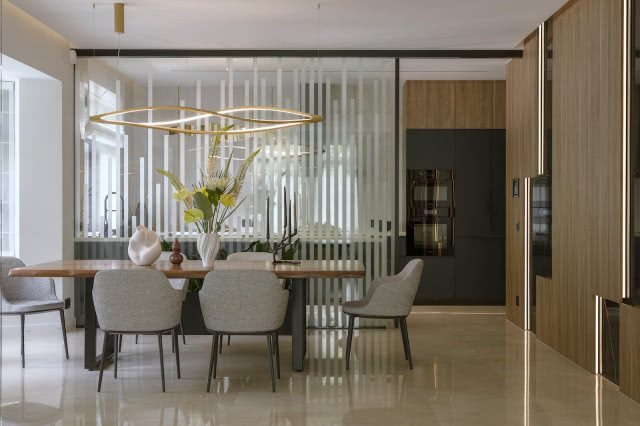 jadalnia w stylu modern contemporary