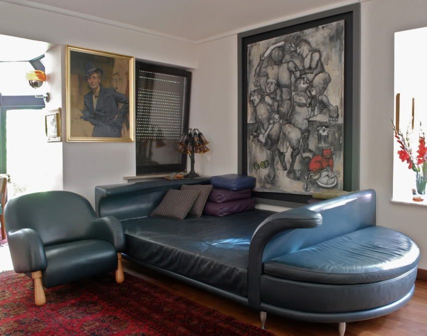 Sztuka współczesna w domu Gosi Daniszewskiej