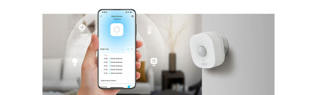 Urządzeniami Tapo można wygodnie sterować za pomocą intuicyjnej aplikacji mobilnej.
