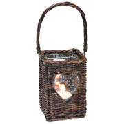 Kosze Barden plecione z liści, wykończone...