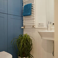 Eklektyczne wnętrze na warszawskim Mokotowie