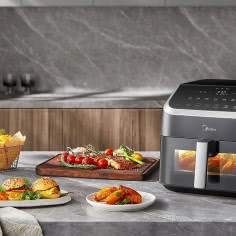 Airfryer Midea - sposób na szybsze gotowanie i mniej bałaganu w kuchni