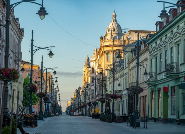 Piotrkowska w Łodzi