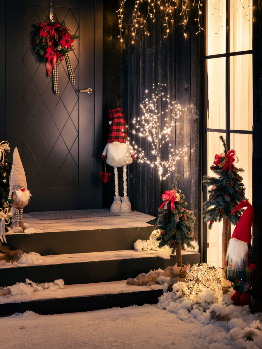 Magiczne wejście do domu - świąteczne dekoracje, które zachwycą gości