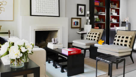 Mieszkanie w Madrycie urządzone sztuką