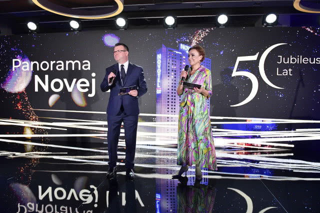 Gala jubileuszowa warszawskiego hotelu Novotel