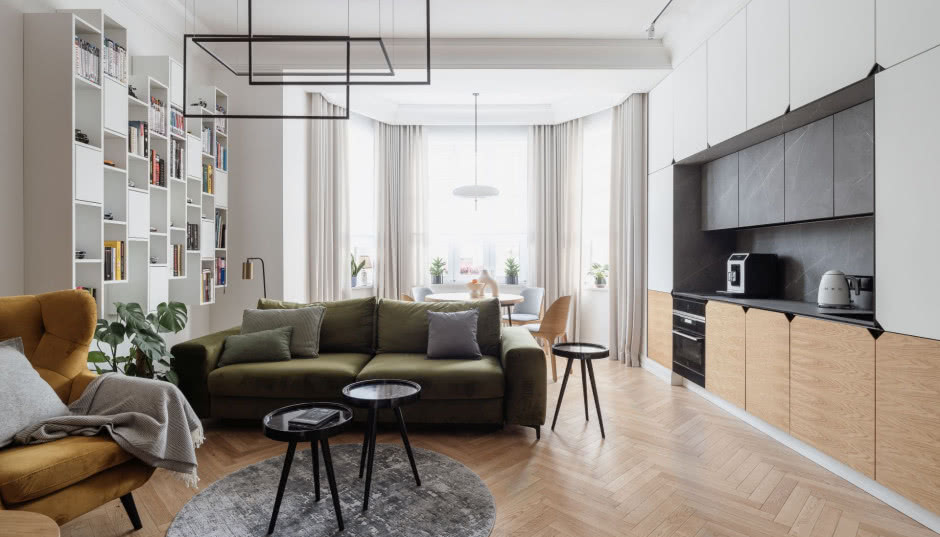 Tylko 38 m2, a ma wszystko, czego potrzeba do komfortowego życia. Urocze mieszkanie w Sopocie
