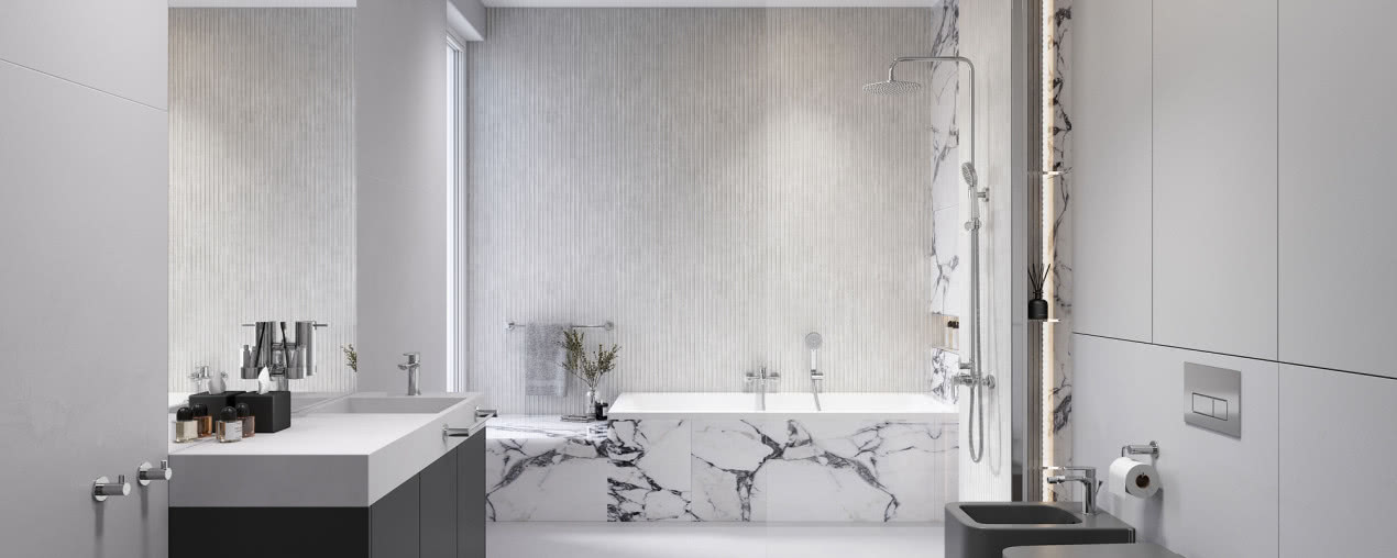 Koło czy owal - jak dobrać baterię do łazienki, by wszystko do siebie pasowało