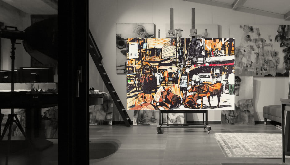 Jak obrazy Jeremiasza Popiela rewolucjonizują wnętrza - poradnik inspiracyjny dla miłośników wnętrz, szukających nowych perspektyw