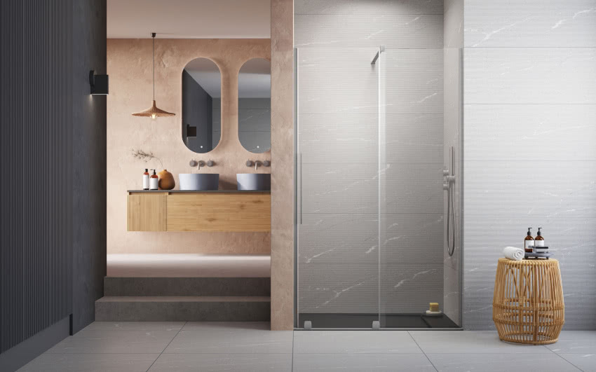 Radaway, Furo Brushed Nickel DWJ