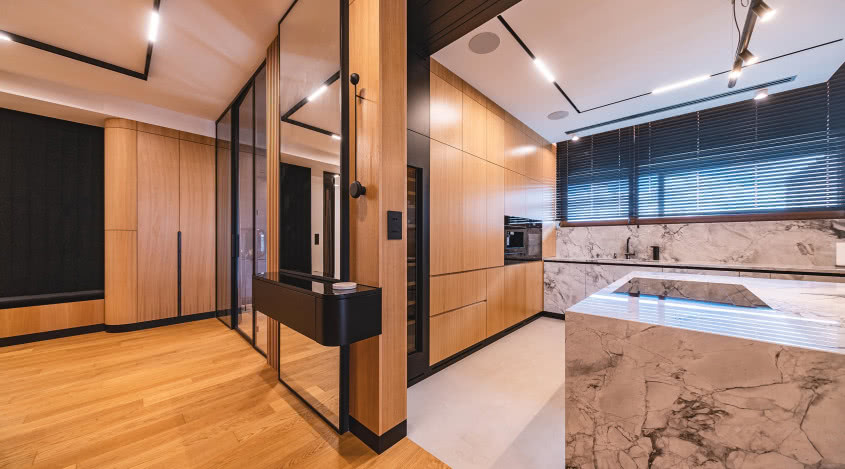 Nowoczesny apartament przy Łazienkach Królewskich. Urządzono go w minimalistycznym stylu!