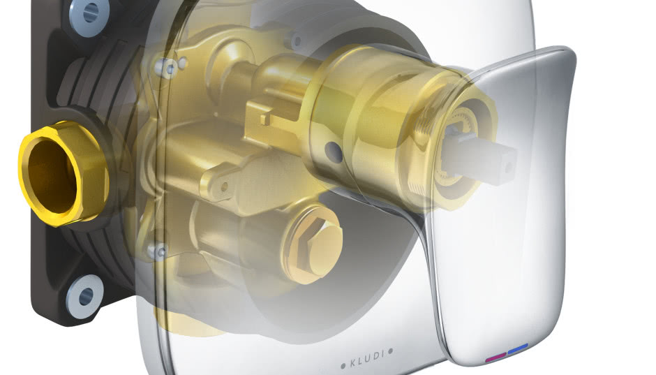 20 lat gwarancji na moduł podtynkowy Kludi Flexx.Boxx!