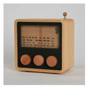 Ekologiczne radio Cube Wooden