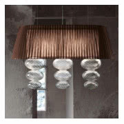 Żyrandol Vintage Musa SO Oval 85 Mocha