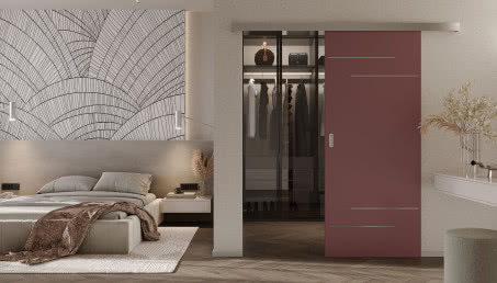 Modne akcenty dekoracyjne w nowoczesnych drzwiach