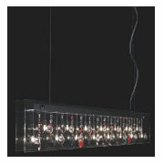 Żyrandol kryształowy Domino