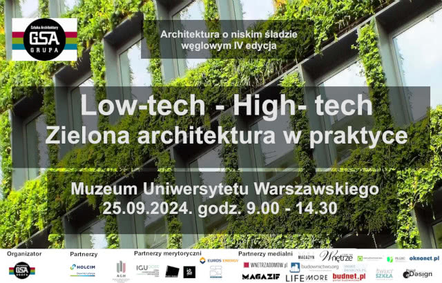 Zielona architektura w praktyce konferencja