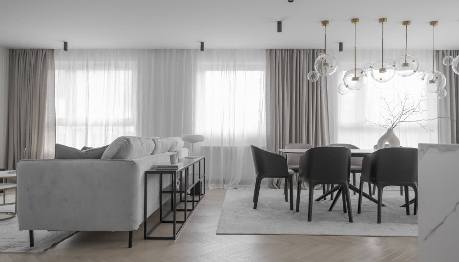 Dwupoziomowy apartament w Zielonej Górze inspirowany naturą