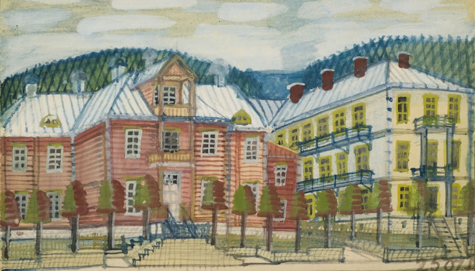 Akwarela - wodą malowane obrazy