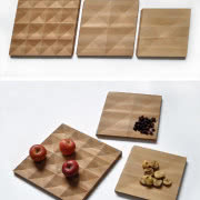 ...a żłobiona do serwowania.