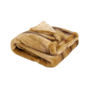 Koc Beaver Fur ze sztucznego futra