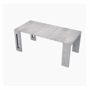 Włoski stół rozkładany Roma beton