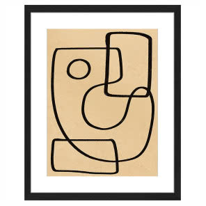 Plakat Organic Charcol Abstract,  
Liv Corday, WestwingNow.pl, 399,90 zł