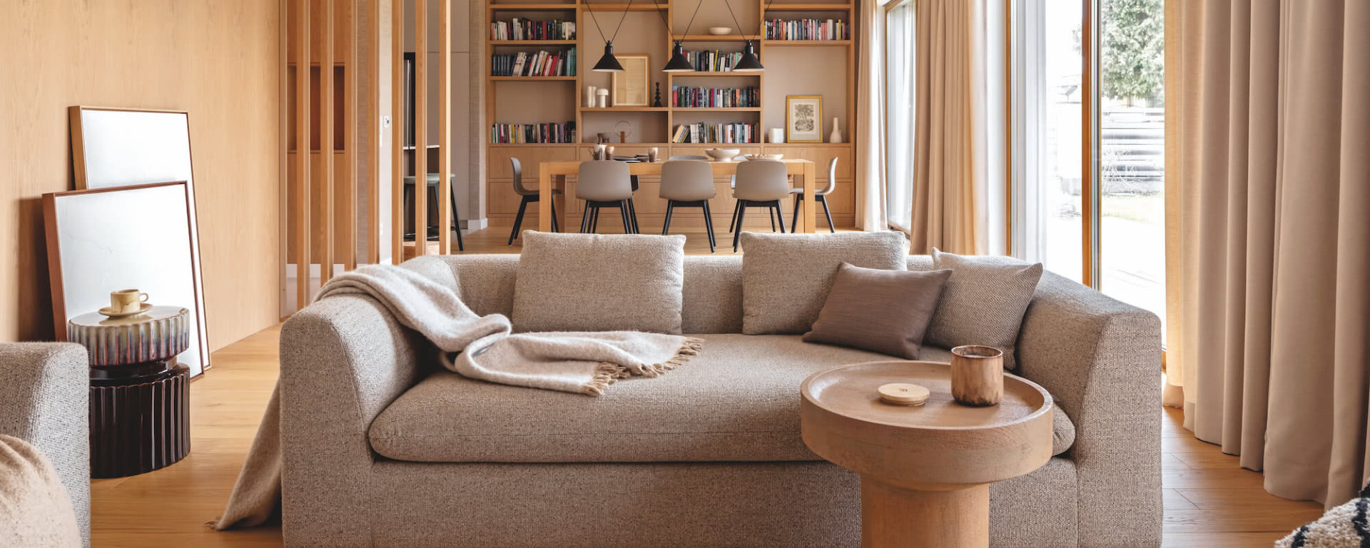 Wszystkie odcienie beżu i brązu. Pomysł na przytulny dom 