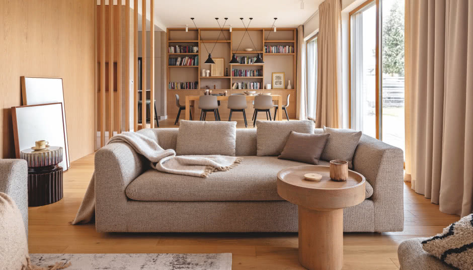 Wszystkie odcienie beżu i brązu. Pomysł na przytulny dom 