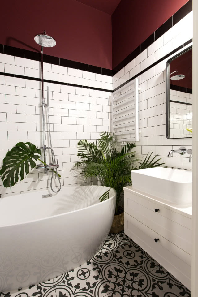 Łazienka w stylu vintage