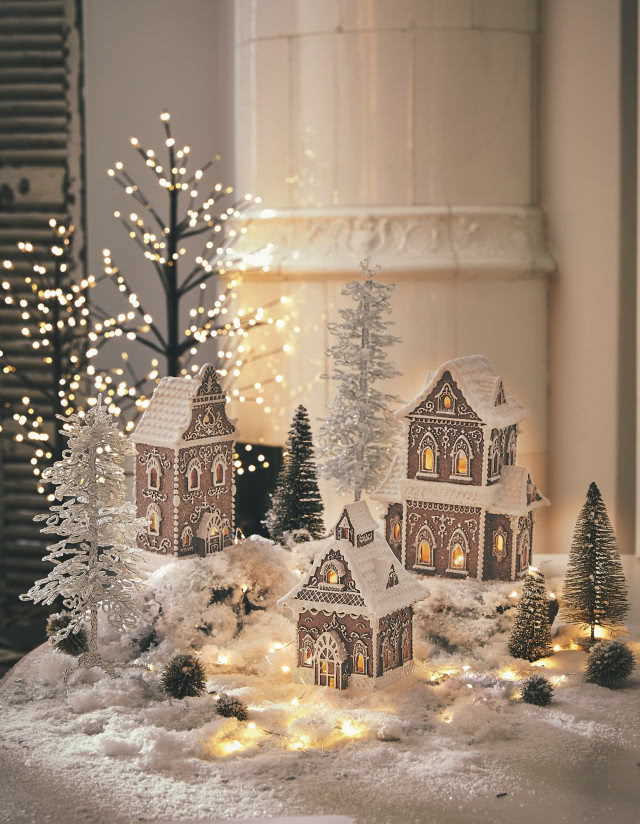 skandynawskie dekoracje na Boże Narodzenie