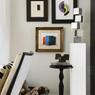 Mieszkanie w Madrycie urządzone sztuką