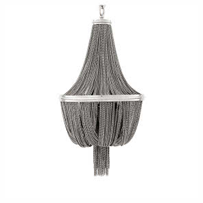 Srebrny żyrandol pałacowy