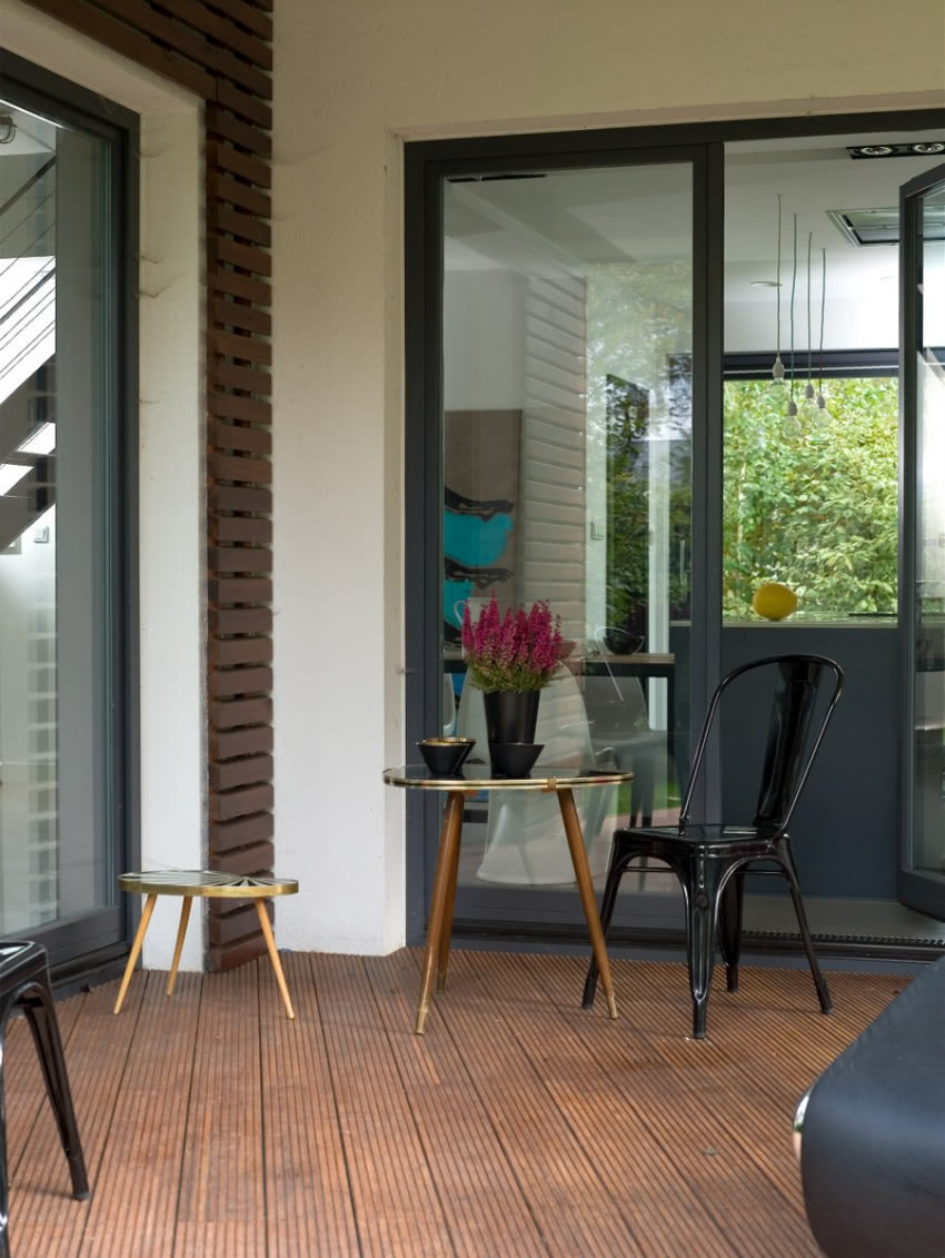 ... i kultowe krzesła Tolix.