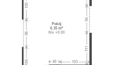 Meble w przechodniej kuchni