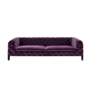 Sofa Windsor w welurowej tapicerce