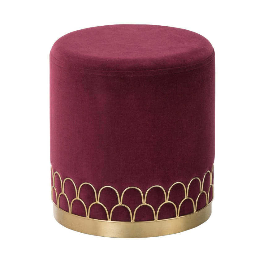 Puf z aksamitu Tiara, WESTWING NOW, 599,90 zł