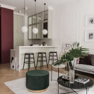 Klasyka po nowemu - mokotowskie mieszkanie w duchu vintage