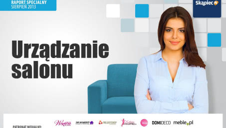 Urządzanie salonu, czyli jak mieszkają Polacy - raport Skąpiec.pl