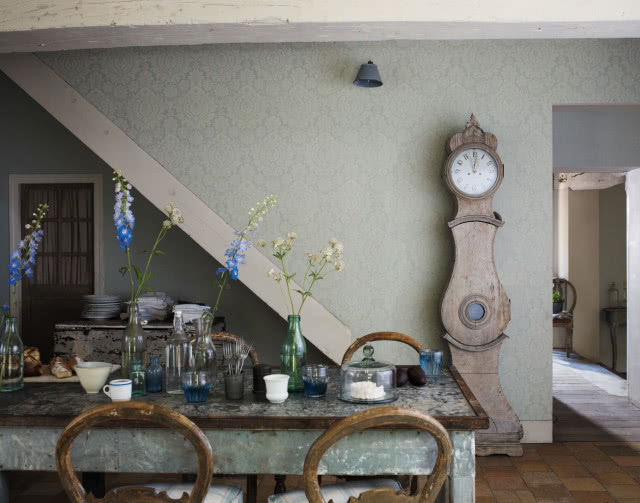 Salon w stylu gustawiańskim