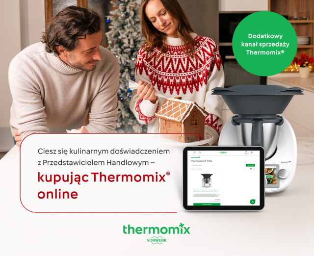 Vorwerk Polska rozszerza możliwości zakupu - Thermomix® i Kobold dostępne także online