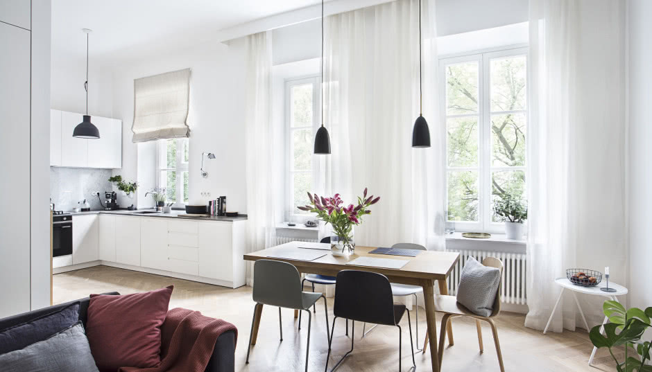 Ponadczasowy wystrój w pierwszym własnym mieszkaniu