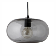 Szklana lampa wisząca Kobe, Frandsen