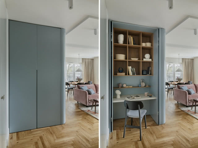 Ukryte miejsce do pracy