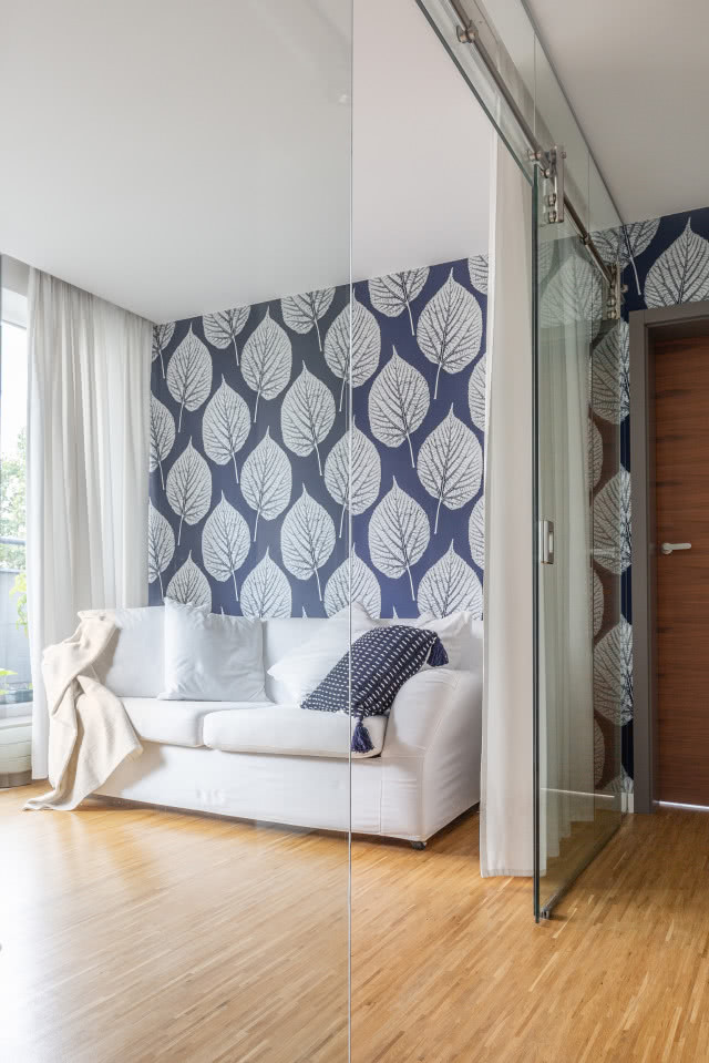 Nowoczesny, biały loft na Sadybie