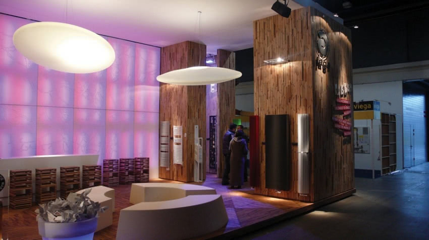 Ekologiczne stoisko Jaga na targach w Utrechcie.