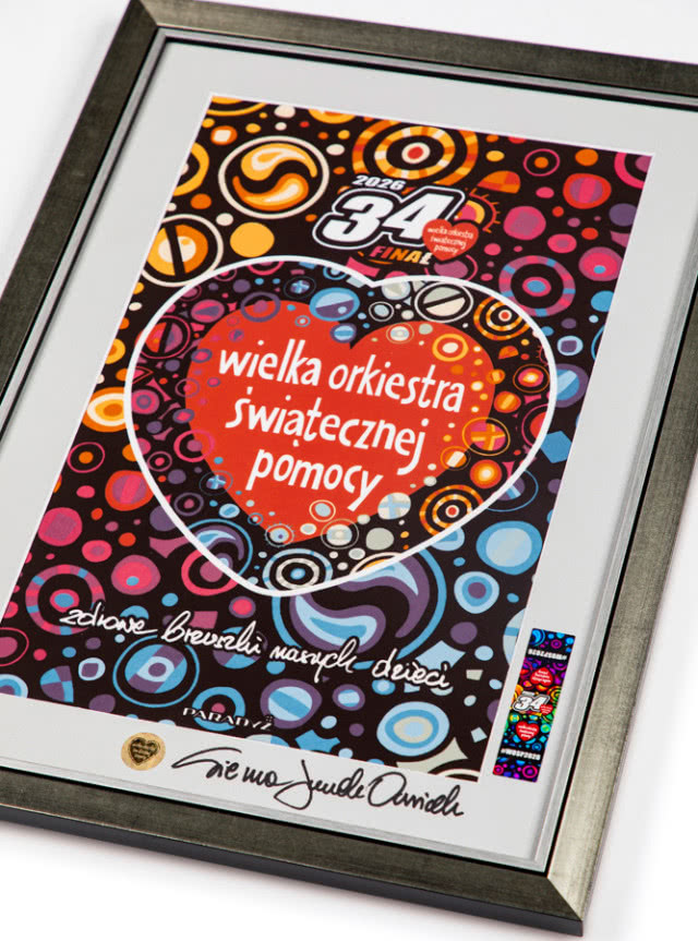 34. Finał WOŚP z kolekcjonerską płytką Ceramiki Paradyż - limitowana edycja, która co roku bije rekordy licytacji